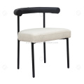 Matt black color kashmir chairs